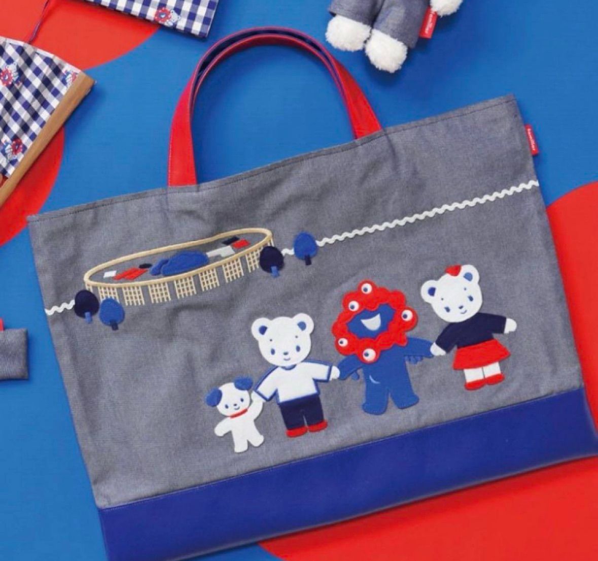 EXPO2025 大阪万博ファミリア　会場限定 万博　レッスンバッグ バッグ 完売商品】EXPO2025 大阪万博ファミリア 会場限定 万博 レッスン