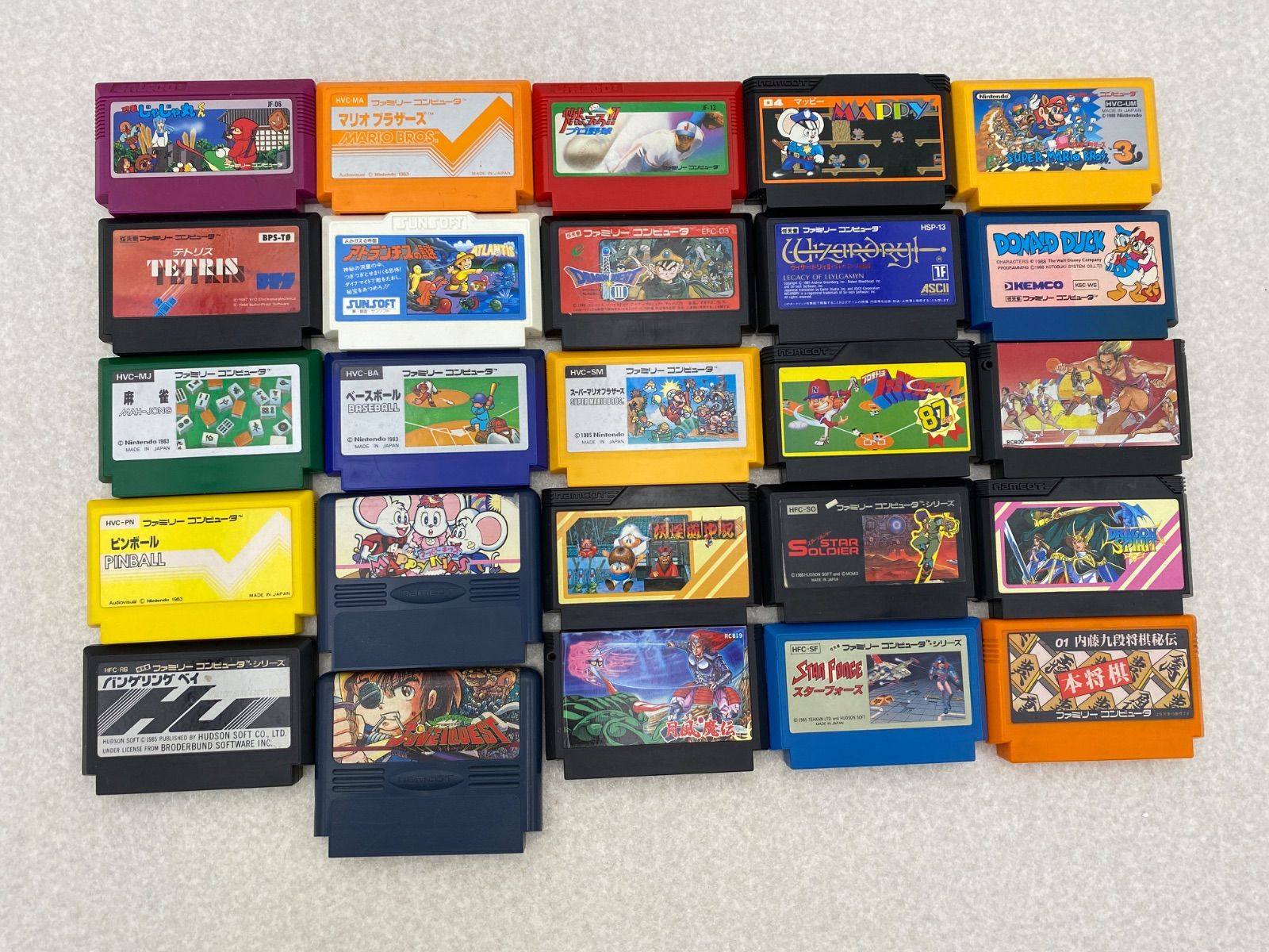 ファミコンソフト 100点