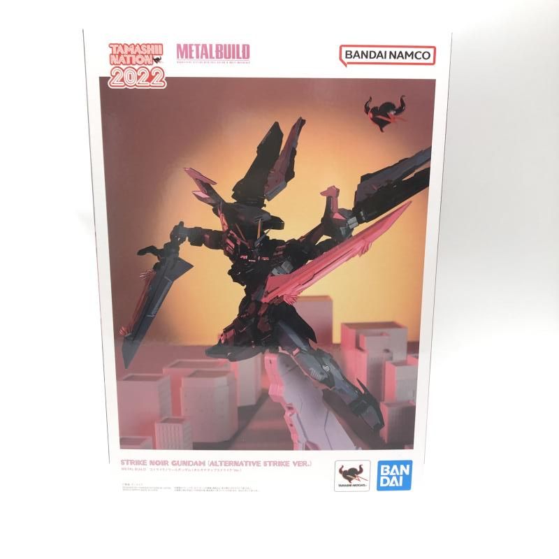 【未開封】L BUILD ストライクノワールガンダム METAL BUILD ストライクノワールガンダム （オルタナティブ