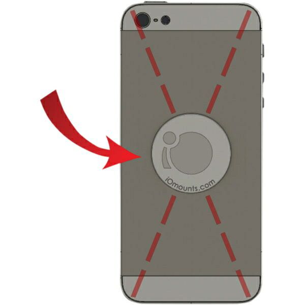 iOmounts nomad ユニバーサル フォン マウント スタンダード　0.5〜2インチパイプ径