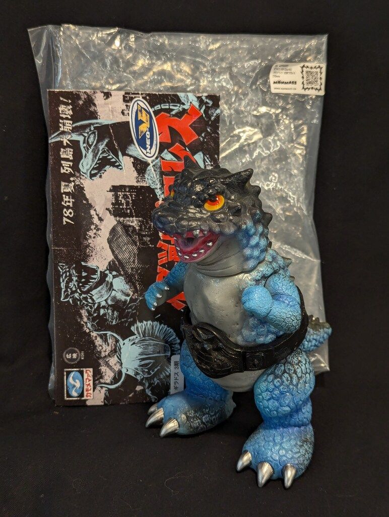 MONMASS 怪獣プロレス カモメマァク ギラドス 3期 ソフビ インディーズ