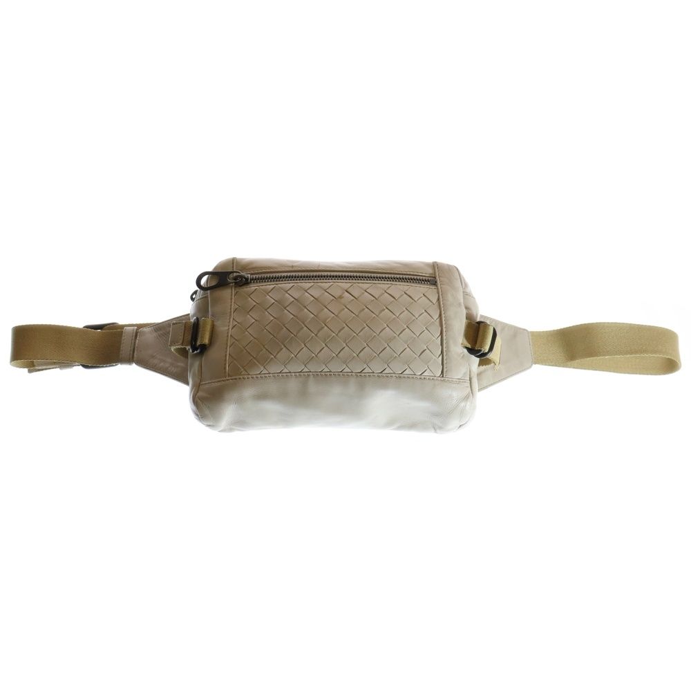 BOTTEGA VENETA ボッテガヴェネタ イントレチャート レザー ボディーバッグ アイボリー B03711166K