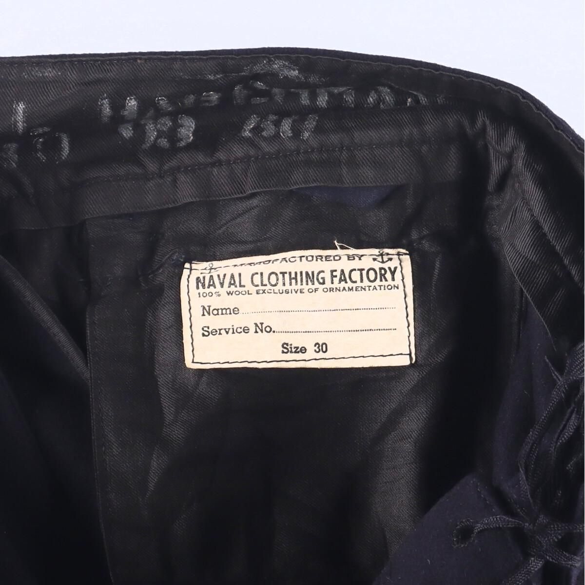 古着 40年~50年代 NAVAL CLOTHING FACTORY 米軍実品 U.S.NAVY セーラー