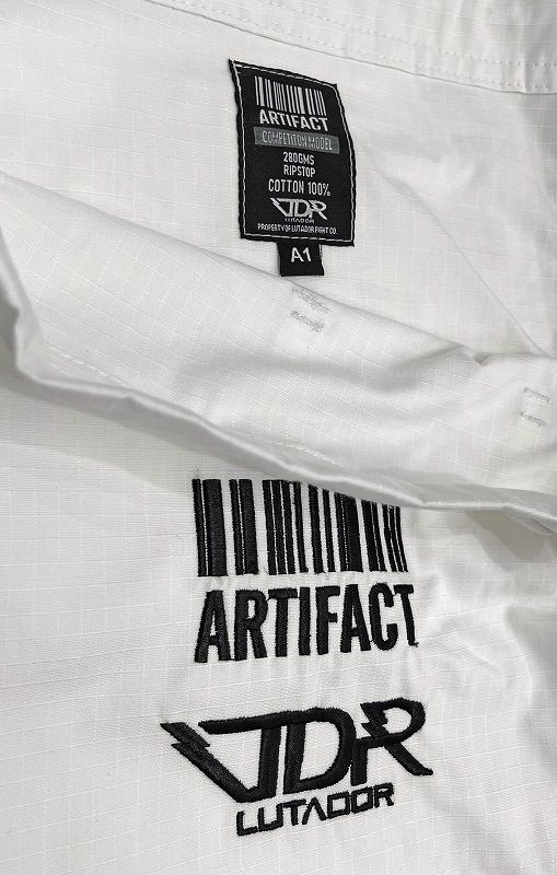 ARTIFACT GRIT 柔術着 ホワイト国内海外柔術連盟2024ルール準拠