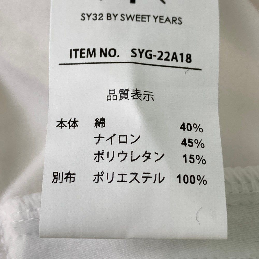 ゴルフ サイズ：L SY32 BY SWEET YEARS GOLF エスワイサーティトゥ