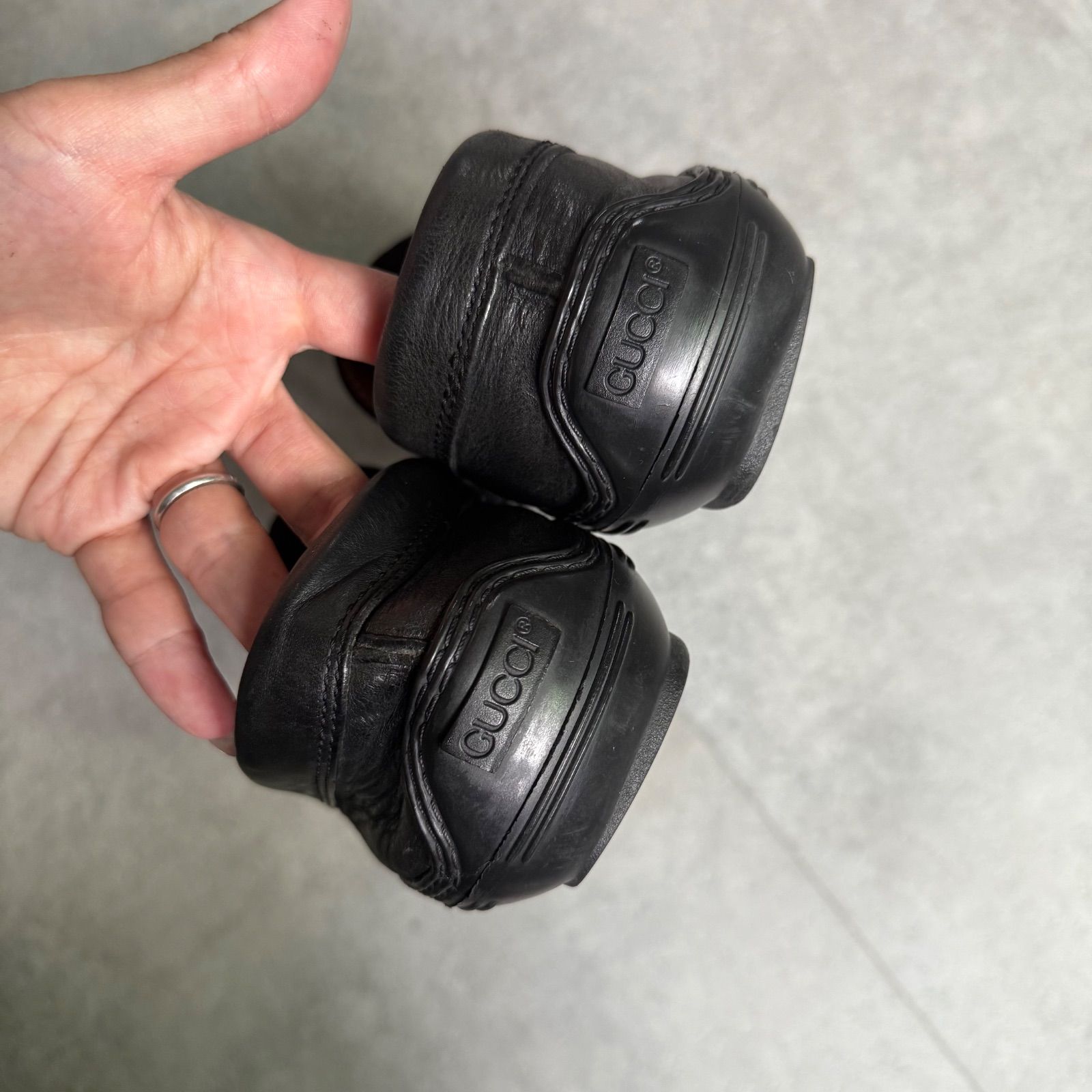 グッチ ホースビットローファー