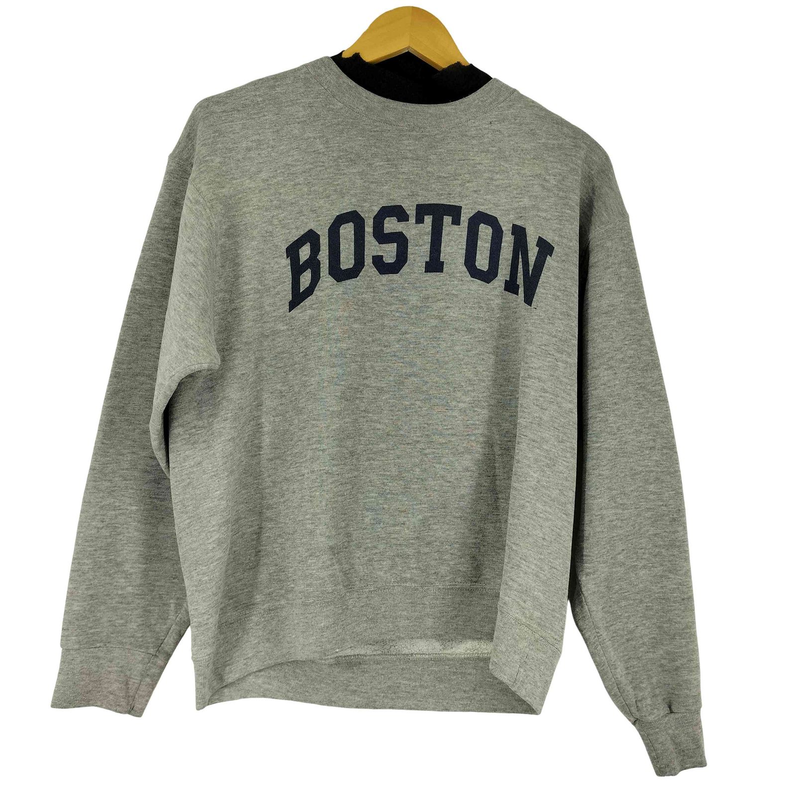 ザコットンエクスチェンジ THE COTTON EXCHANGE 90S MADE IN USA プリントクルーネックスウェット メンズ JPN：M 