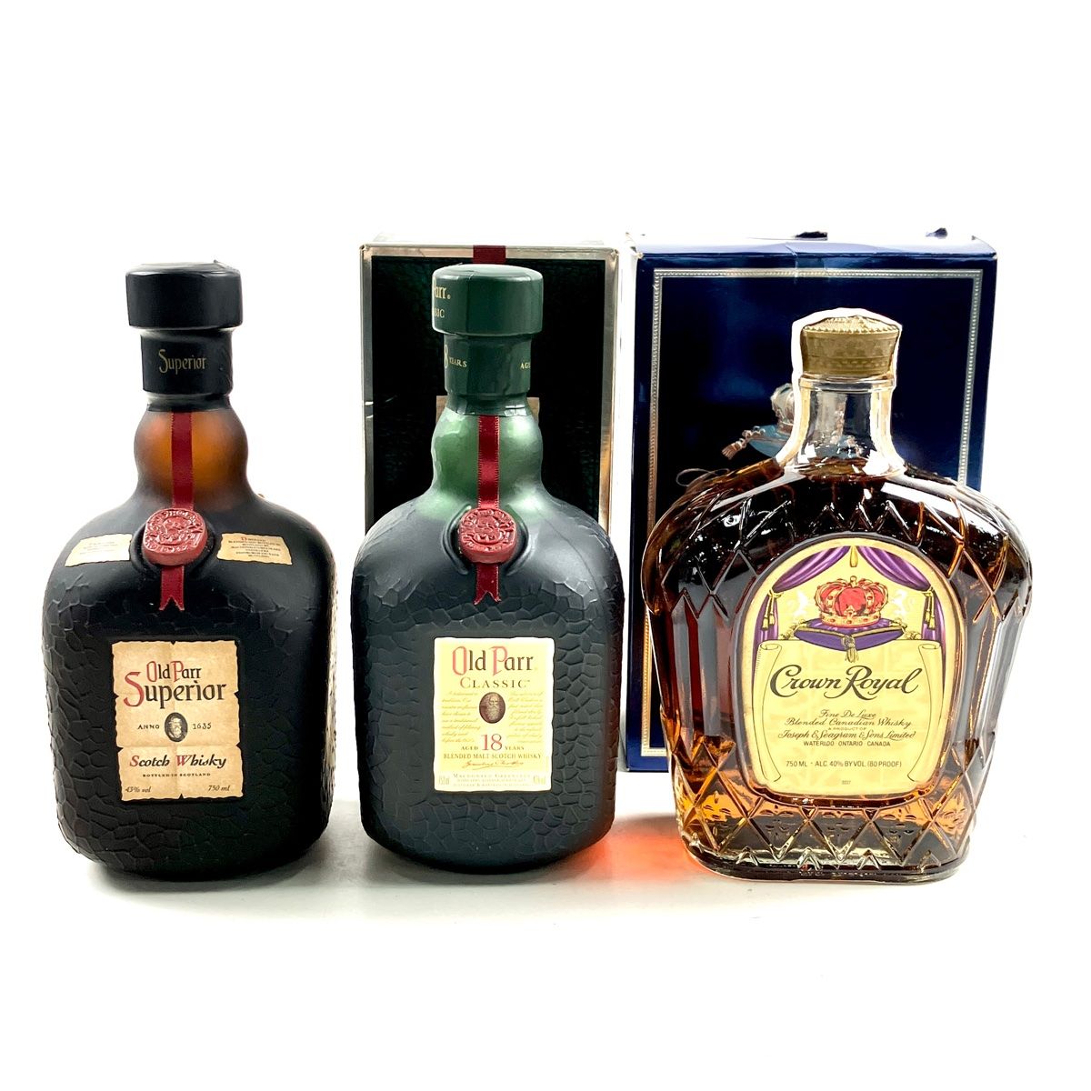 12年物 スコッチ 3本セット オールドパー カットス シーバスリーガル 3本 オールドパー クラウンロイヤル オールドパー スコッチ