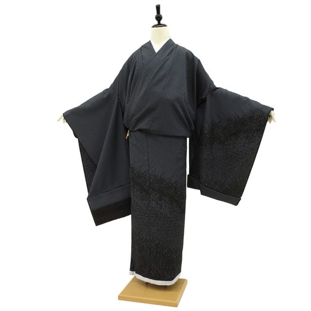 訪問着 未仕立て 着物 未使用 正絹 塩沢物語 正絹 十日町 白新染織 黒紺地 縞 草花 七宝 カジュアル 仮絵羽 新品 みやがわ sb16507 楽天市場】【新古品】 本塩沢紬 訪問着 着物 正絹 袷 織りと染の併用