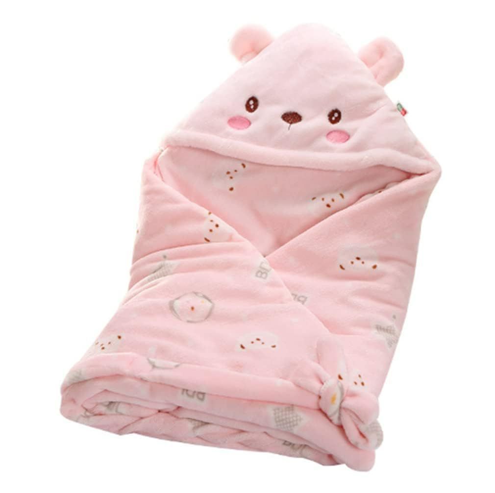 新生児 おくるみ 赤ちゃん ブランケット 0～1歳 可愛い あったか ふんわり 柔らかい すっぽり包み ベビー服 防寒対策 退院時 出産祝い プレゼント 2色