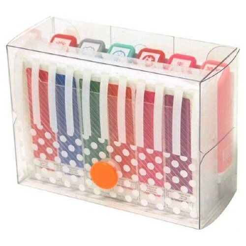 (まとめ）#こどものかお スタンプ スケジュール浸透印６Ｐケースセット 0569-001 【×10セット】
