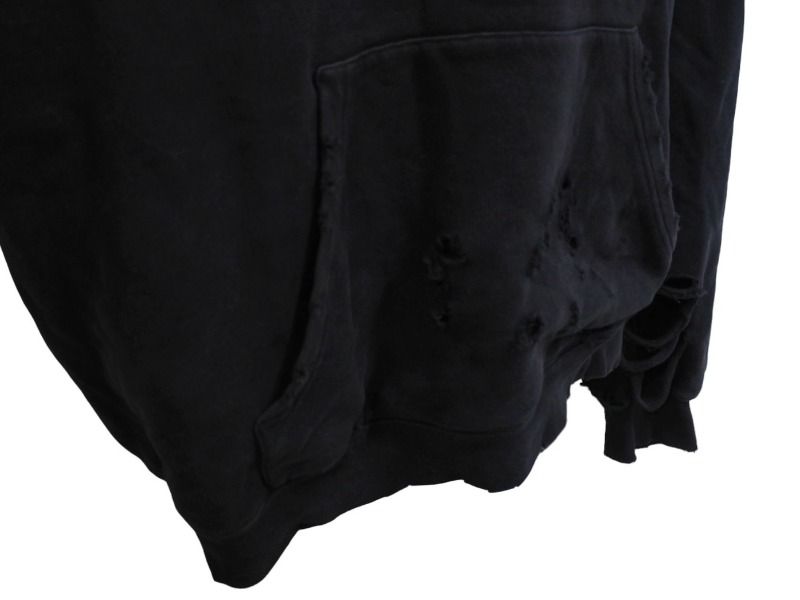 BALENCIAGA バレンシアガ デストロイ フーディー パーカー