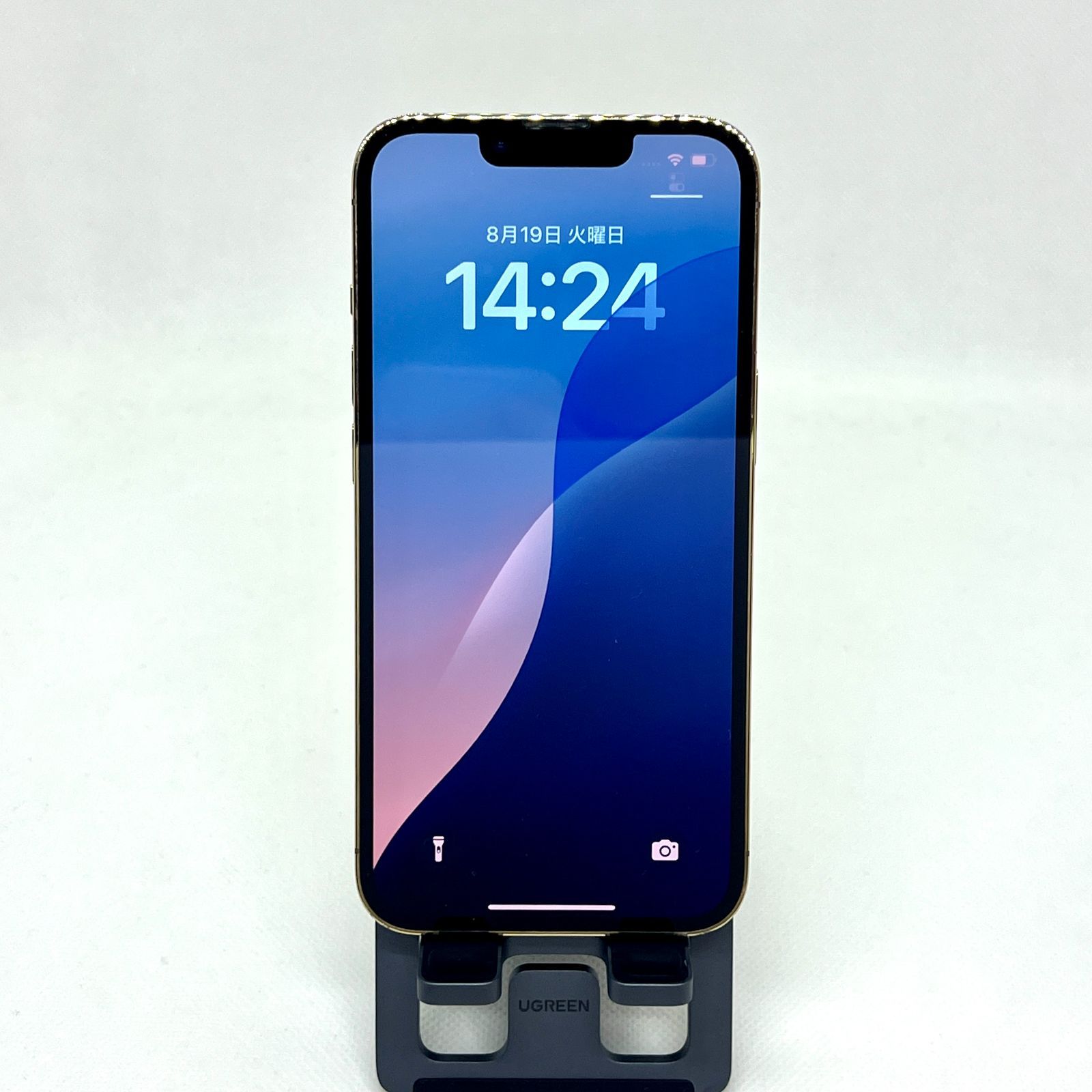美品・バッテリー新品】iPhone 13 Pro 256GB ホワイト 難あり品】【純正バッテリー81%】 iPhone 13Pro 256GB ホワイト