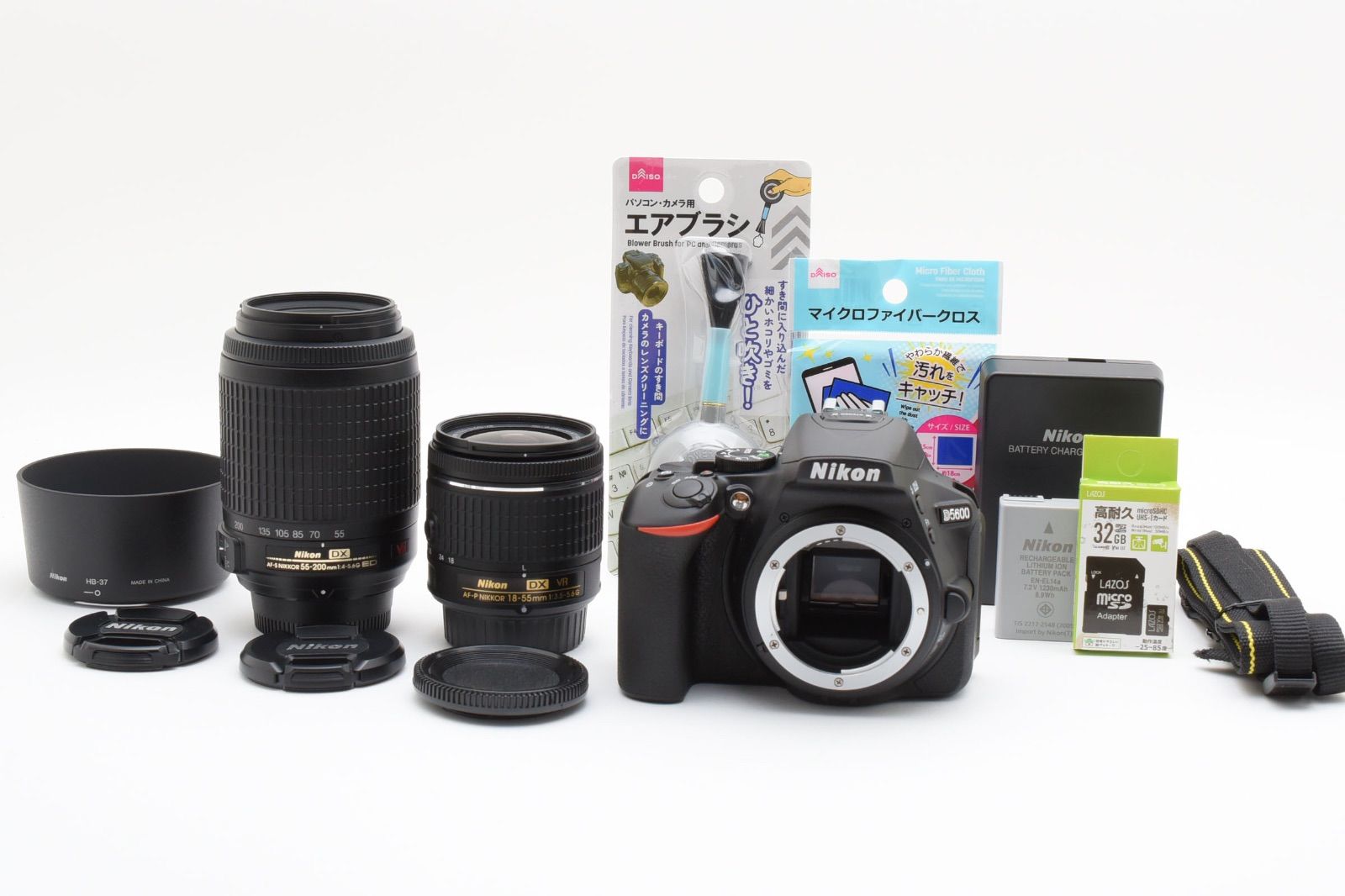 ニコン Nikon D5600 ダブルズームキット デジタル一眼レフカメラ