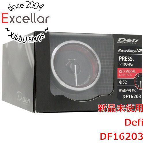 bn 2 Defi Racer Gauge N2 RED 圧力計 DF16203