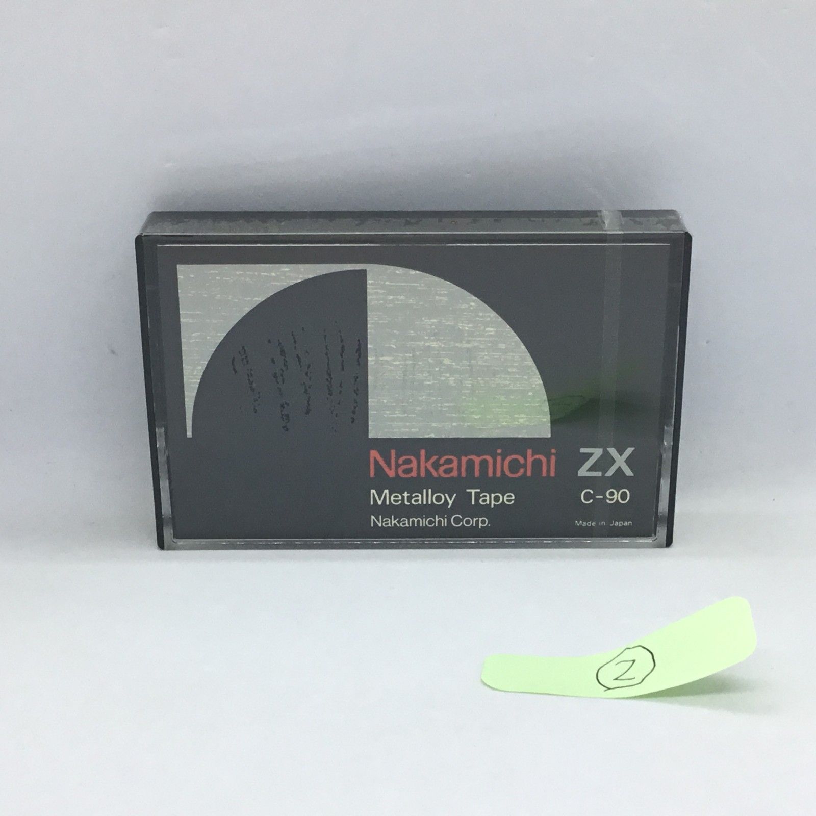箱つき　新品未使用！ ②☆ 未開封 ◇ Nakamichi ZX C-90 Metalloy Tape (カセット