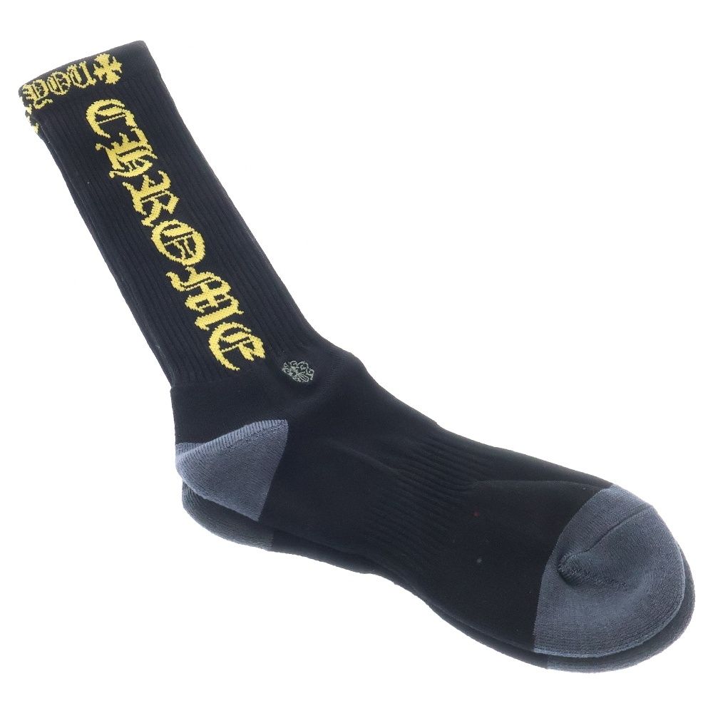 CHROME HEARTS (クロムハーツ) サイドロゴ ロングソックス 靴下