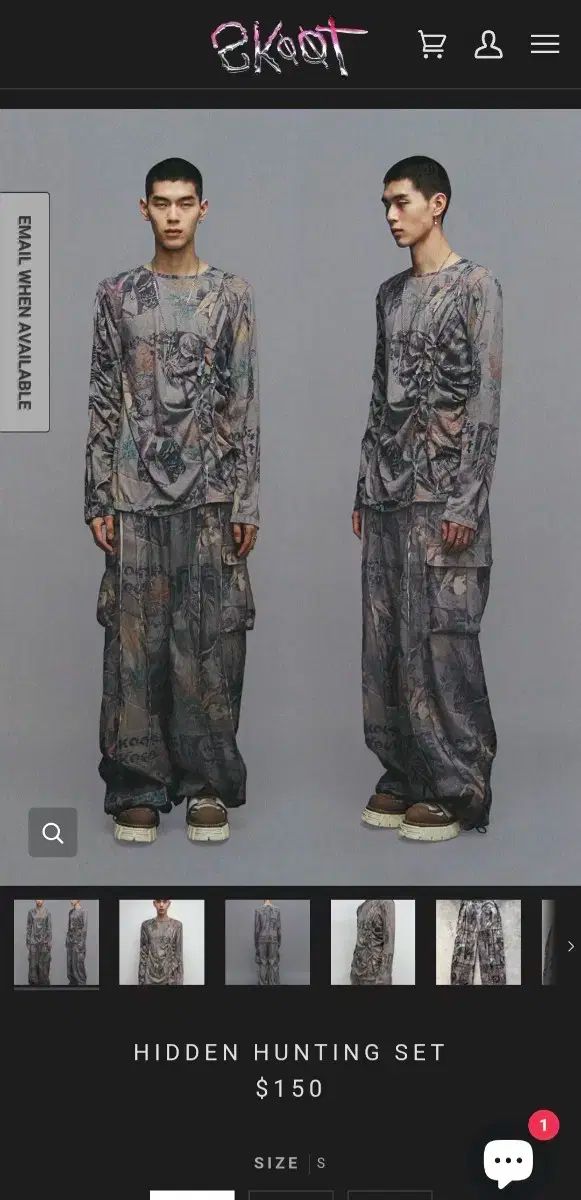  SKOOT スクーット ヘデン ハンティング パンツ ジョガーパンツ スウェットパンツ パンツ