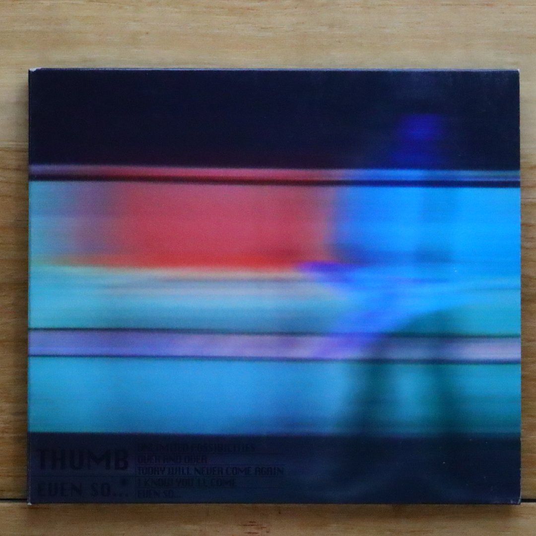 国内盤CD☆サム/THUMB□ Even so... 【TR001/4527871000008】A23032 