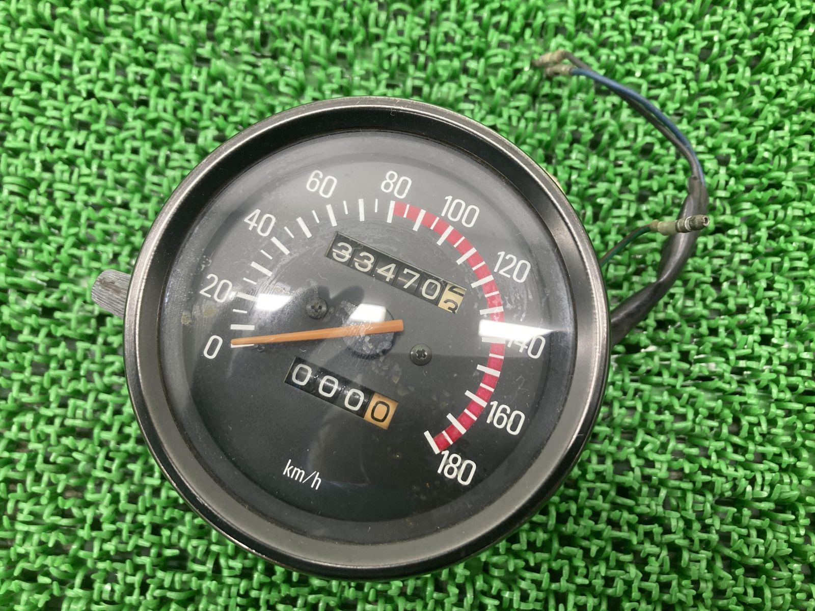 SR400 スピードメーター ヤマハ 純正 中古 バイク 部品 2H6 初期