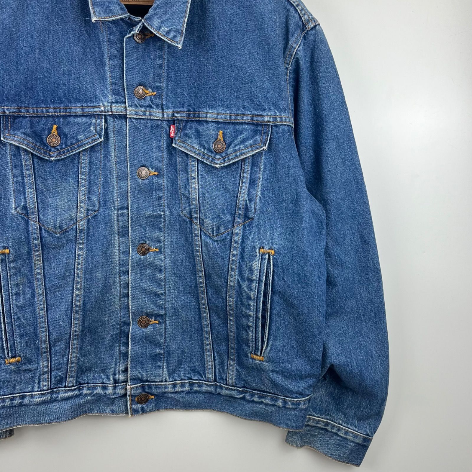Levi's 90s 1991 USA VTG 70506-0217 denim jacket 42 XL リーバイス