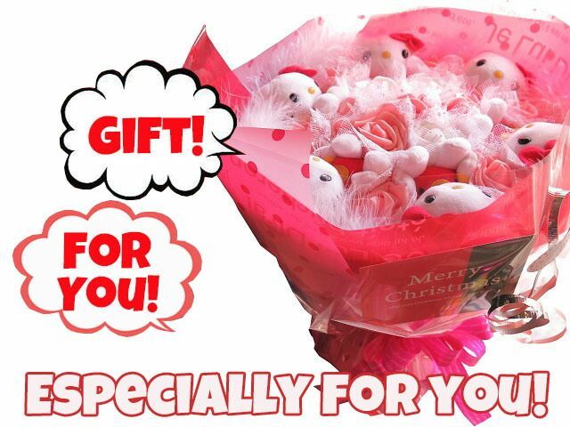 キティ 花束 サプライズ 誕生日プレゼント キティ 花束風ギフト キティいっぱい入り キティ ブーケ プレゼント フラワーギフト