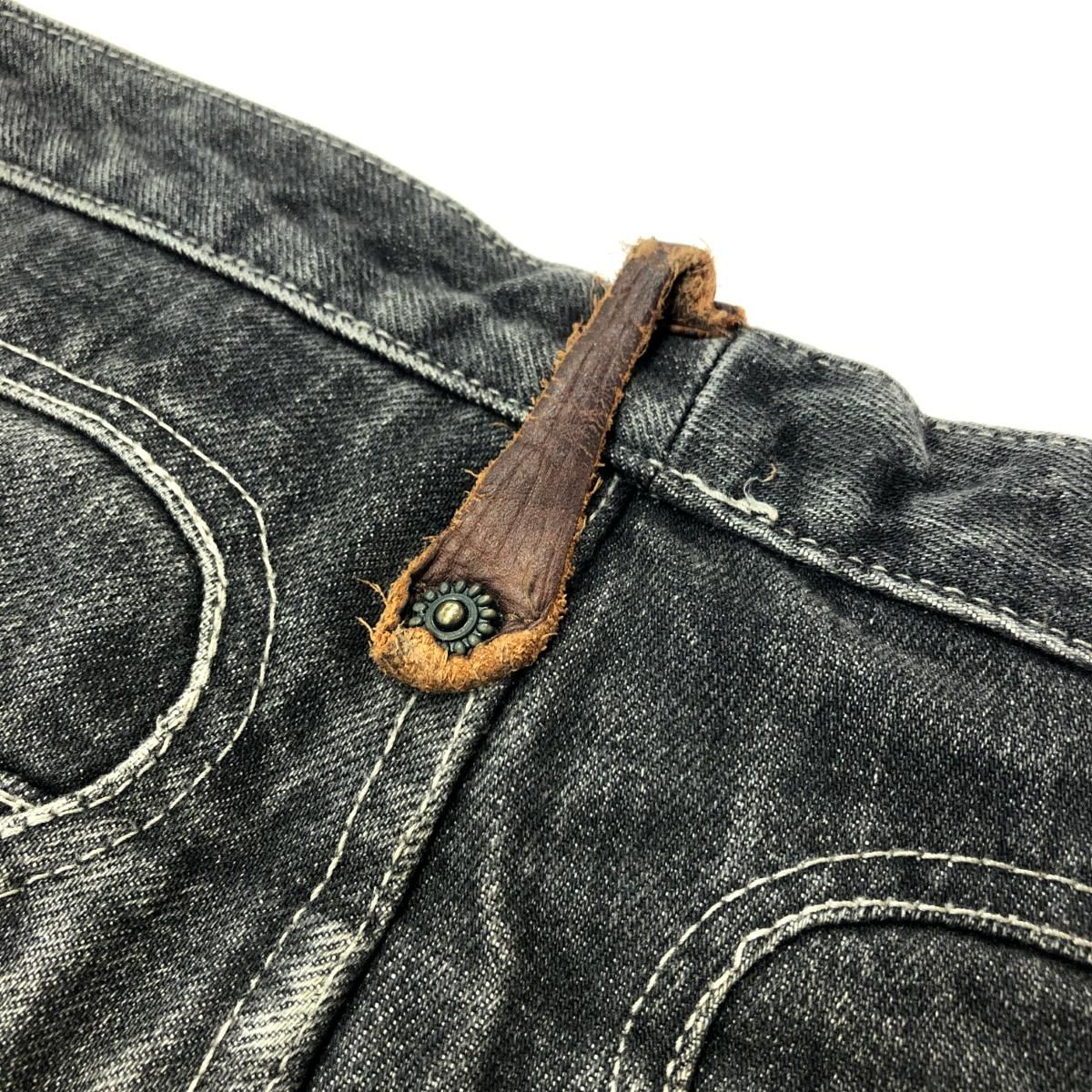 obelisk オベリスク デニム パンツ サイズ:30 グレー メンズ 