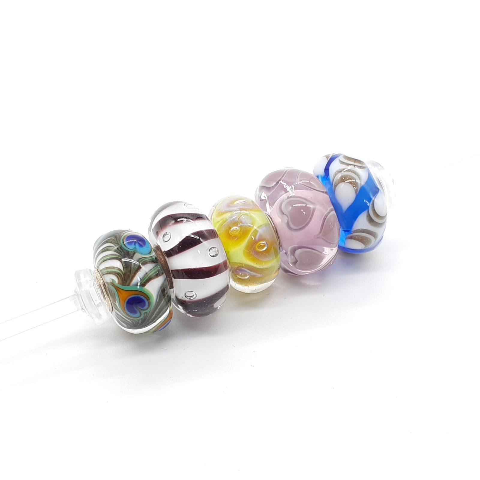 TROLLBEADS トロールビーズ 925S ガラス/天然石/シルバービーズ クラスプ チェーンブレスレット 計20点(ビーズ、ガラス)｜売買されたオークション情報、yahooの商品情報をアーカイブ公開  - オーク ブレスレット