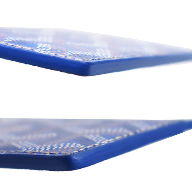 未使用品）ゴヤール GOYARD サンシュルピス カードケース PVC ブルー  