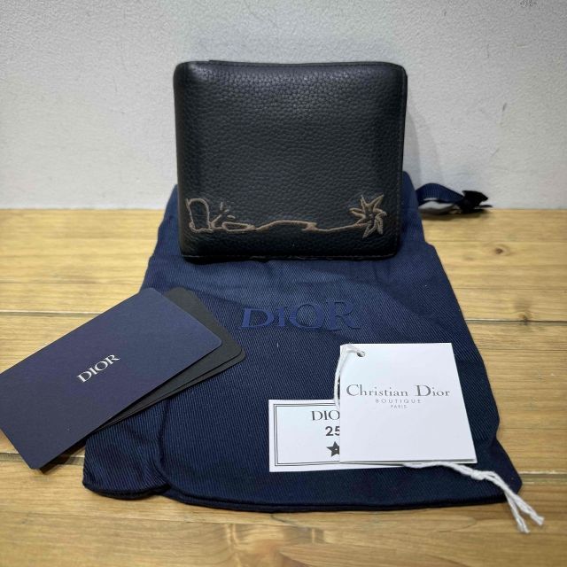 DIOR x CACTUS JACK COMPACT WALLET 2ESBC027SOT ディオール カクタス