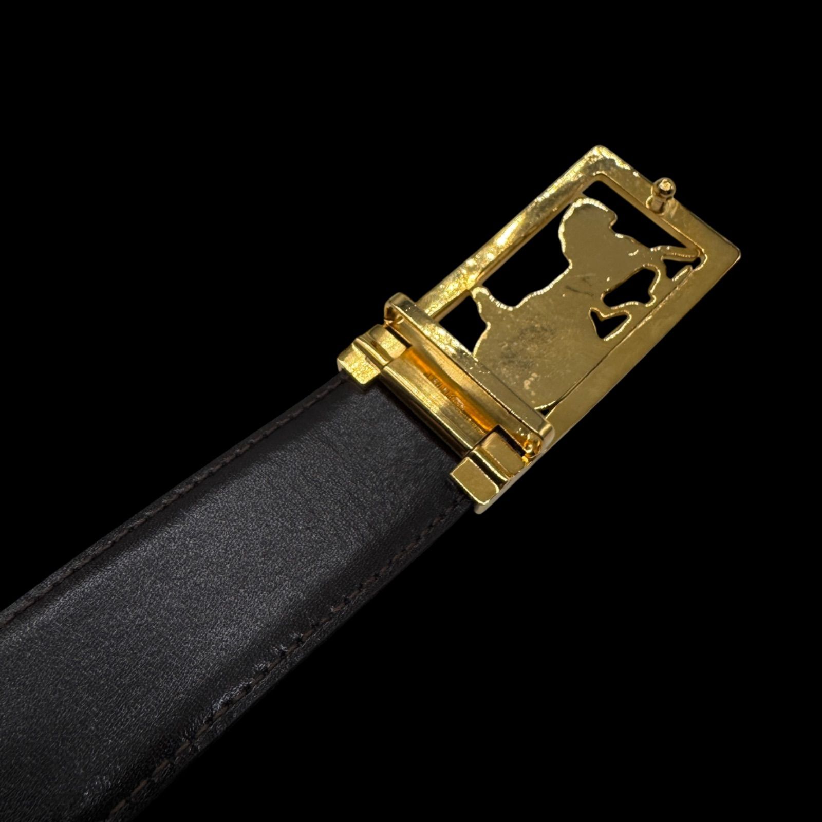 mamo様　極美品 CELINE セリーヌ ベルト 馬車金具 レザー ゴールド 楽天市場】セリーヌ レザーベルト 馬車バックル ヴィンテージ