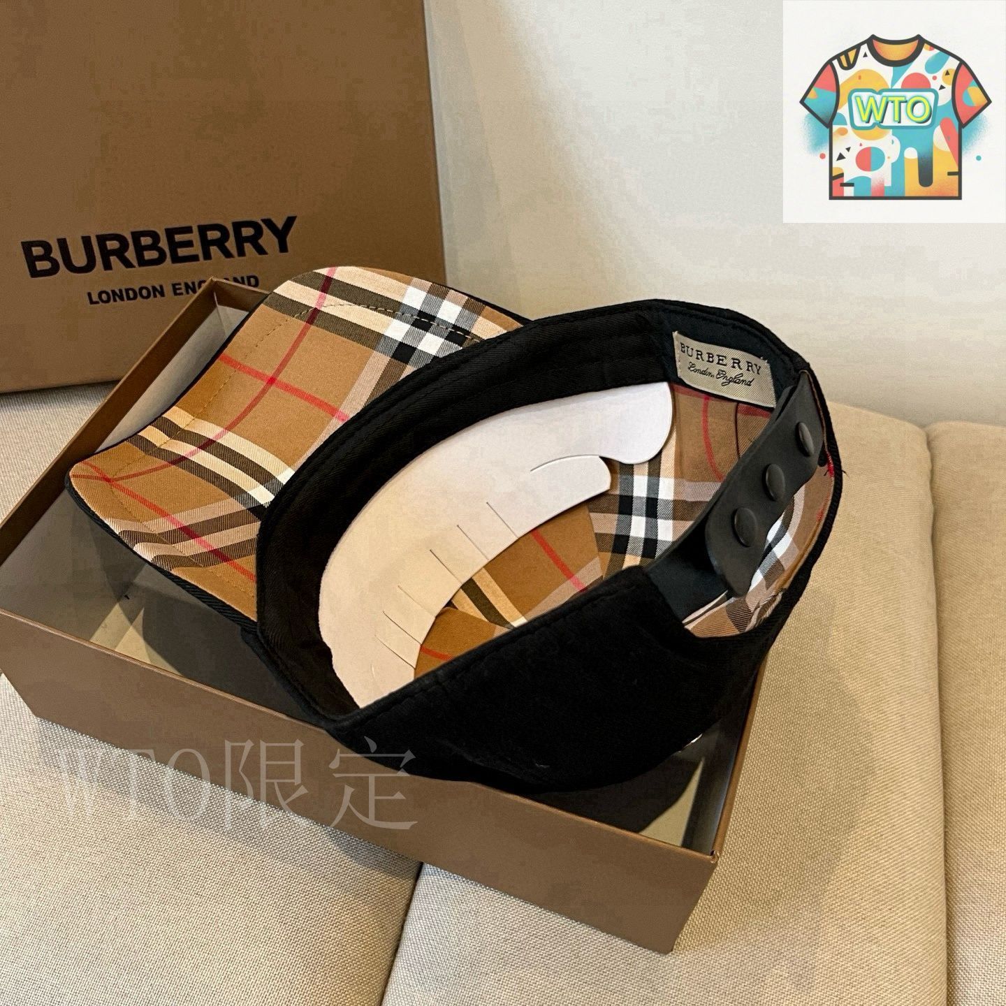 今日特価】BURBERRY シンプルスタイルベースキャップ-1-4 - メルカリ