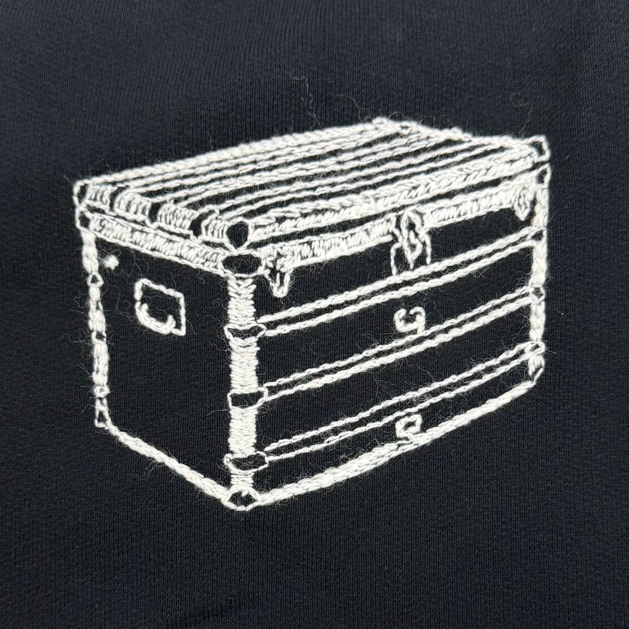 国内正規 LOUIS VUITTON 23AW 刺繍クルーネックスウェット