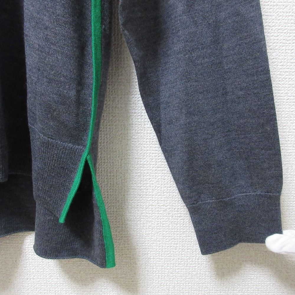 未使用 24AW ENFOLD エンフォルド KNIT PIPING PULLOVER ウール