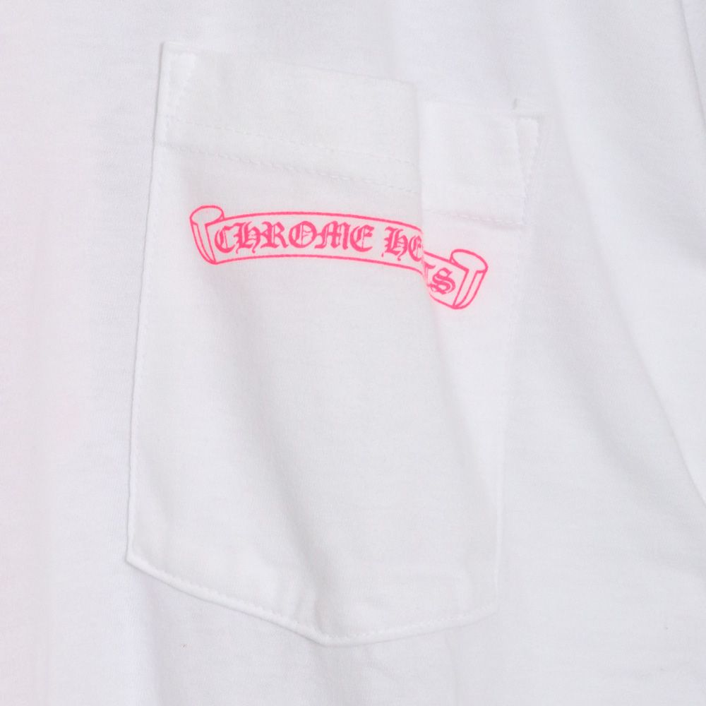 未使用 CHROME HEARTS NEON STRIPE T-SHIRT - メルカリ