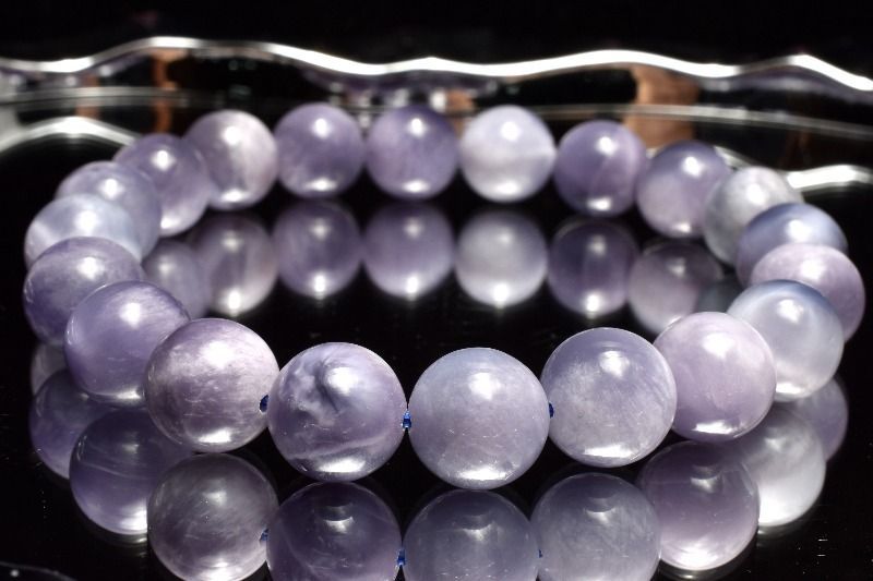 １点物 AAA 人気アイテム パープルラリマー 11mm ブレスレット パワーストーン 天然石 _MB266