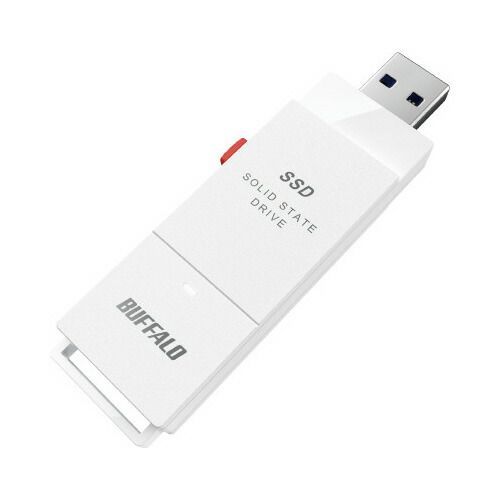 スティック型ＳＳＤ ２ＴＢ ホワイトSSD-SCT20U3-WA ＢＵＦＦＡＬＯ