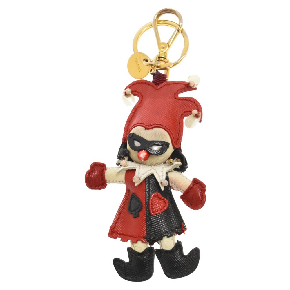PRADA (プラダ) ジョーカー チャーム キーリング バッグチャーム