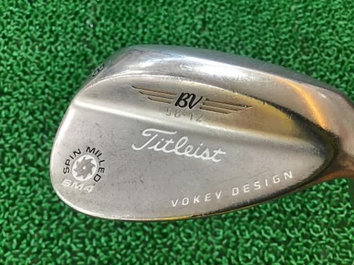タイトリスト VOKEY SPIN MILLED SM4 ブラックニッケル 58°|12° ウェッジ WG Dynamic G フレックスS メンズ 男性用 右利き 右用 Cランク ゴルフクラブ