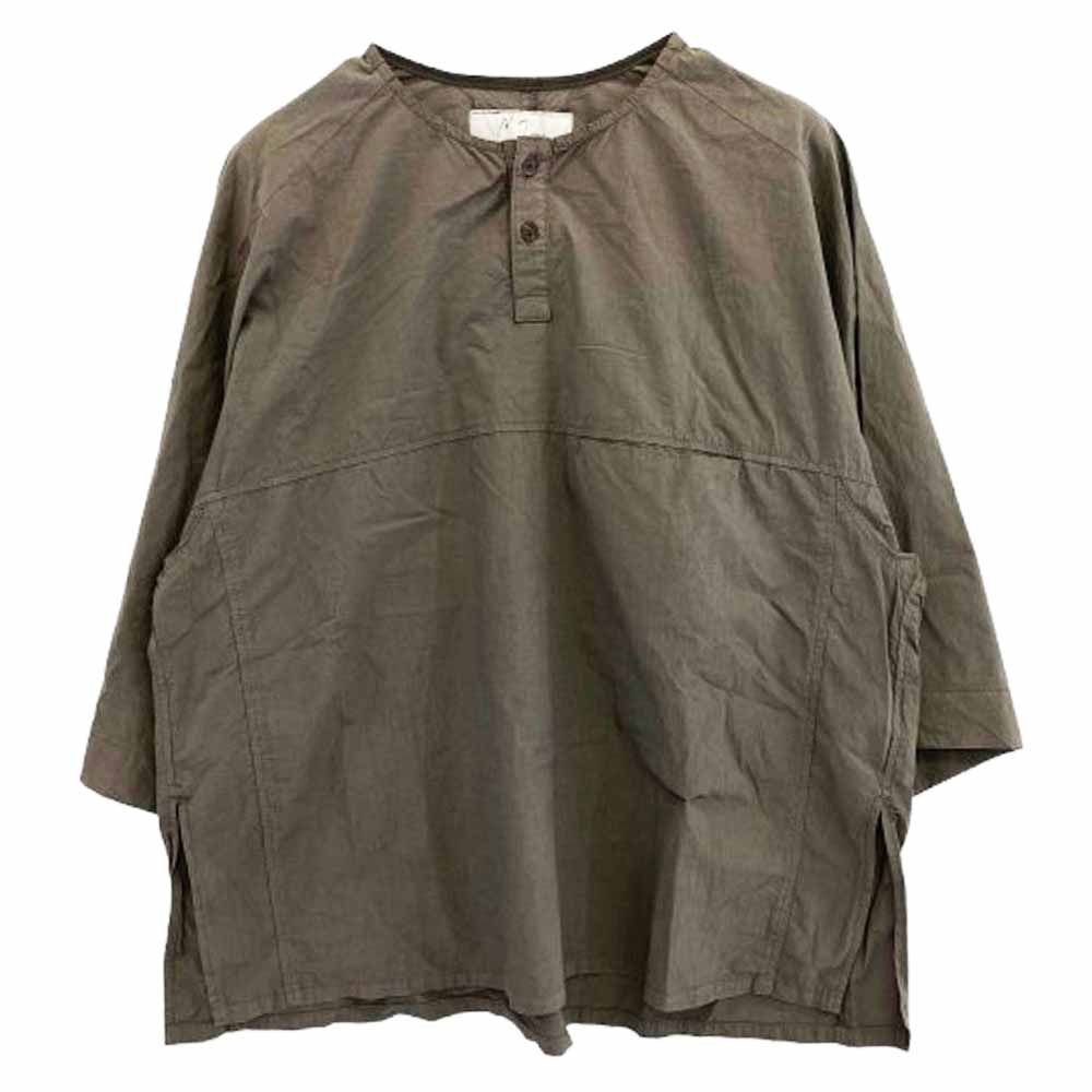 トップス ANCELLM DYED SKIPPER SS SHIRT DYED SKIPPER SS SHIRT(BEIGE) – ANCELLM