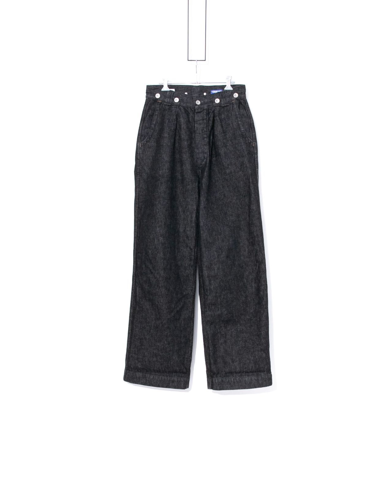CANTON OVERALLS FOR MHL.　キャントン オーバーオールズ×エムエイチエル　デニムトラウザーズパンツ