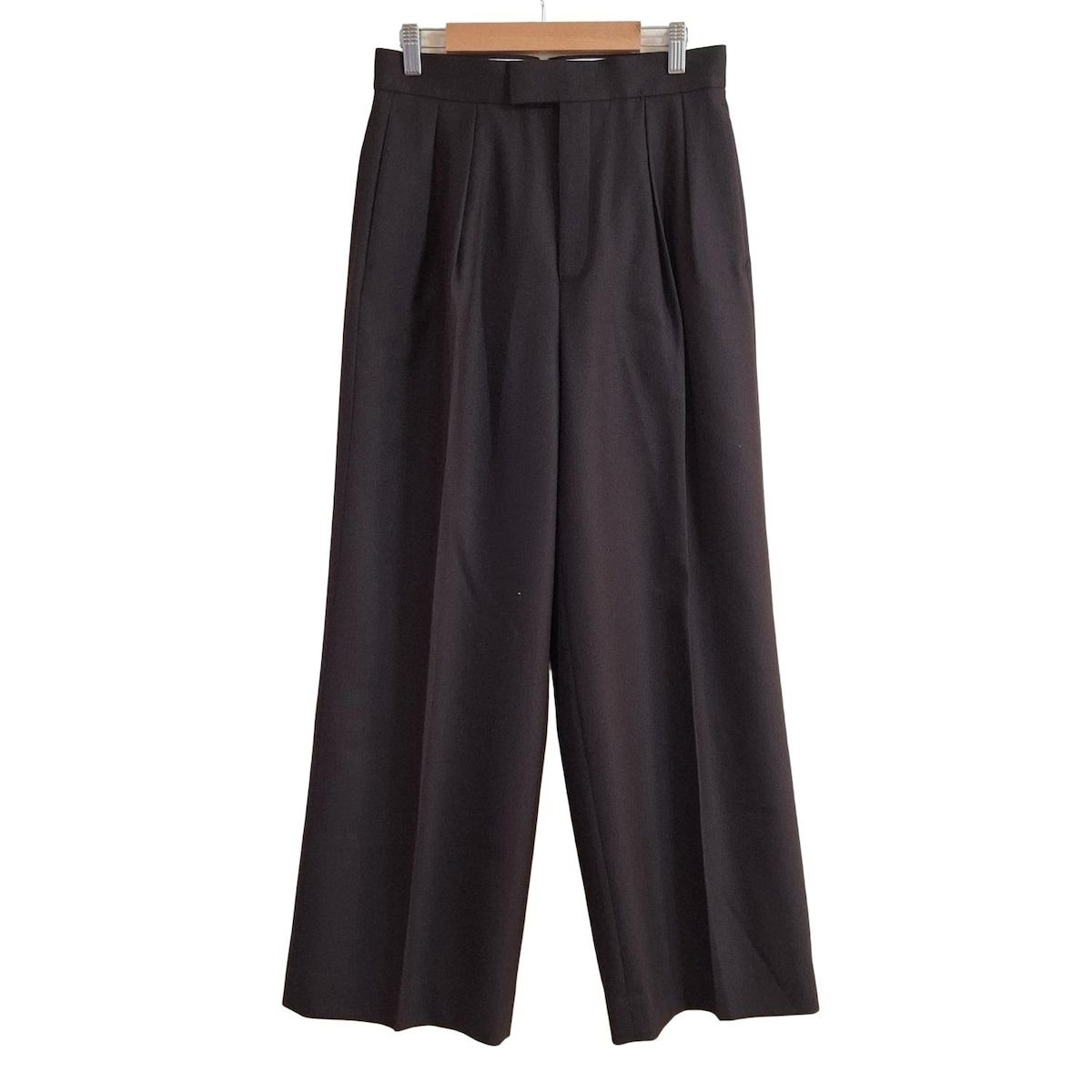 ebure エブール パンツ サイズ36 S レディース - ダークブラウン フルレングス