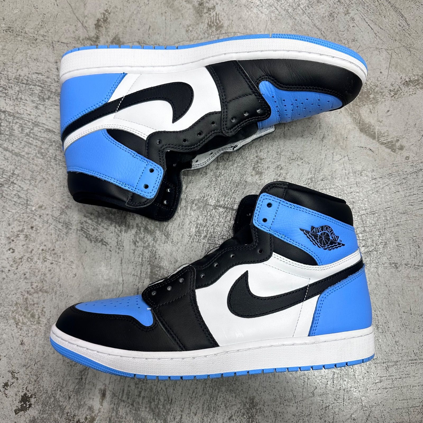 Nike Air Jordan 1 青と黒 ハイカット スニーカー Nike Air Jordan 1 青/黒 ハイカットシューズ 27cm ナイキ エア