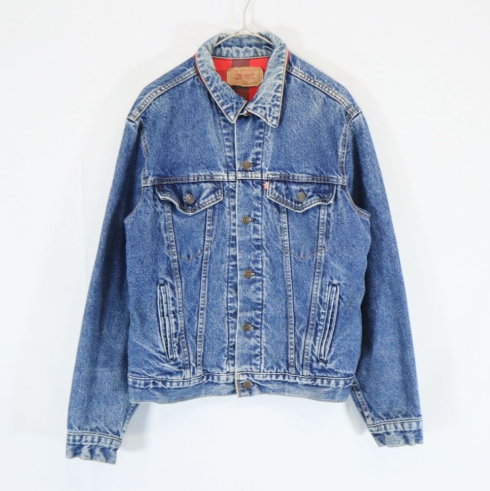 80年代 USA製 Levi's リーバイス 71411-0816 デニムジャケット