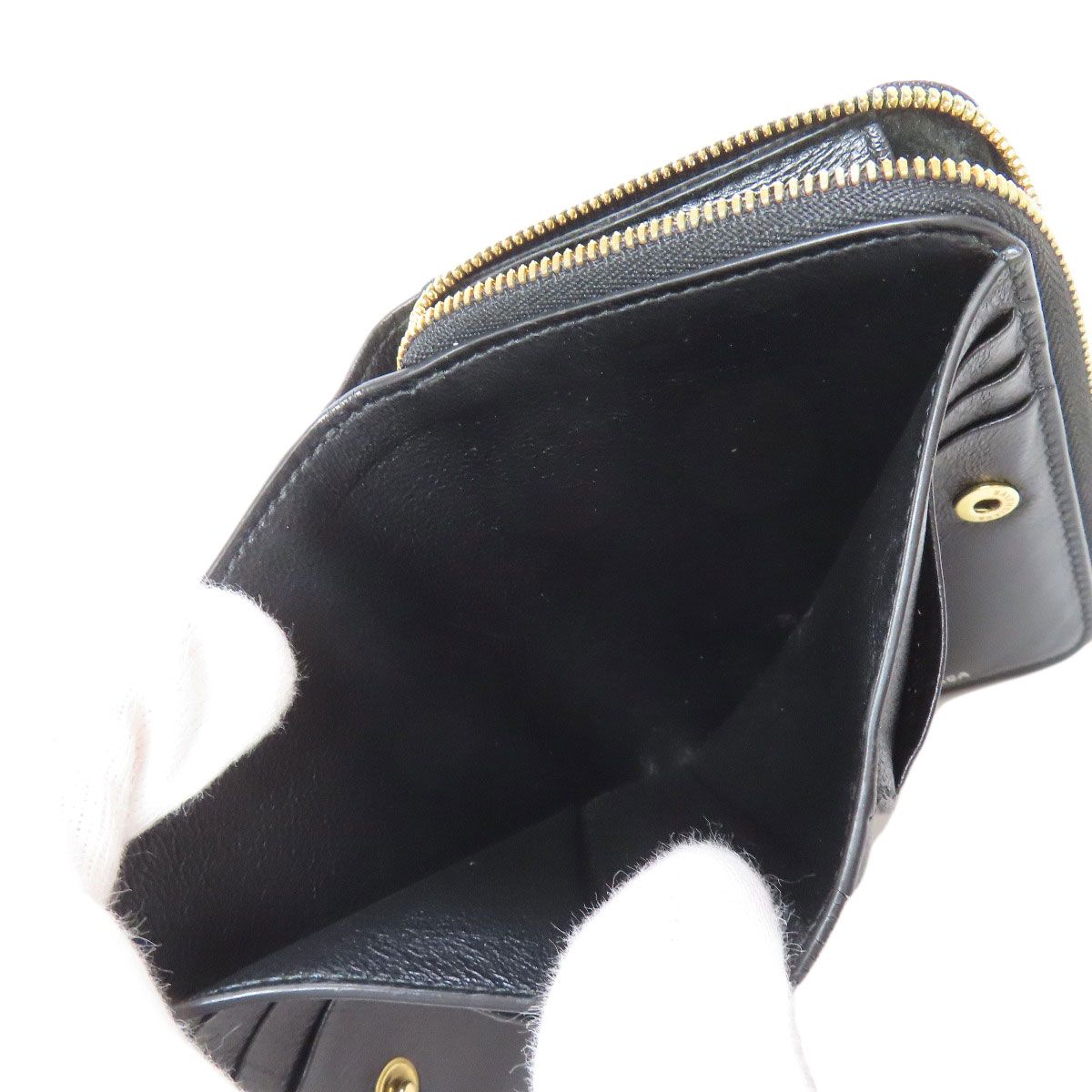 BALENCIAGA バレンシアガ 650871 ロゴ 二つ折り財布（小銭入れあり） レザー レディース [中古] - メルカリ