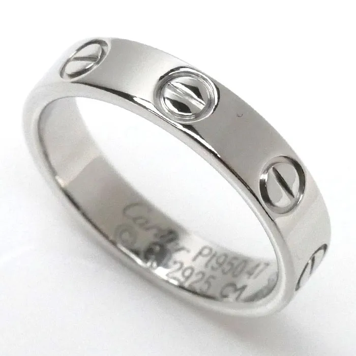 カルティエ CARTIER ウエディングリング プラチナ Pt950 2.7g 46