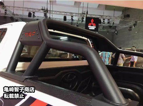 TOYOTA 新型ハイラックス revo 125 ロールバー トヨタ HILUX REVO 荷台 スポーツバー 大迫力のオールマットブラック!YR