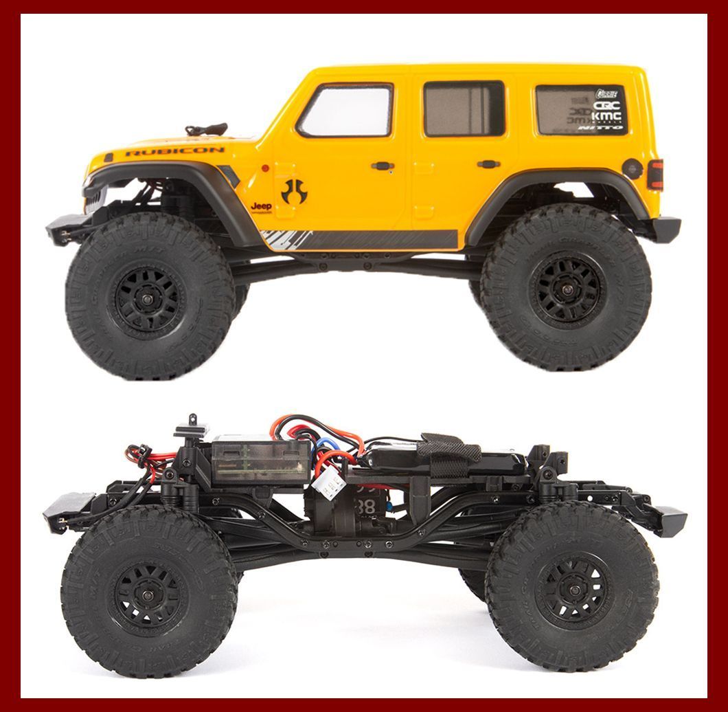 人気満点 Axial scx24 jeep crc 新品 wrangler jlu ホビーラジコン