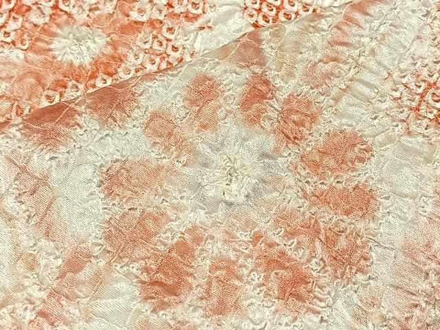 平和屋着物＃羽織 枝葉文 暈し染め 正絹 逸品 CAAV5637id