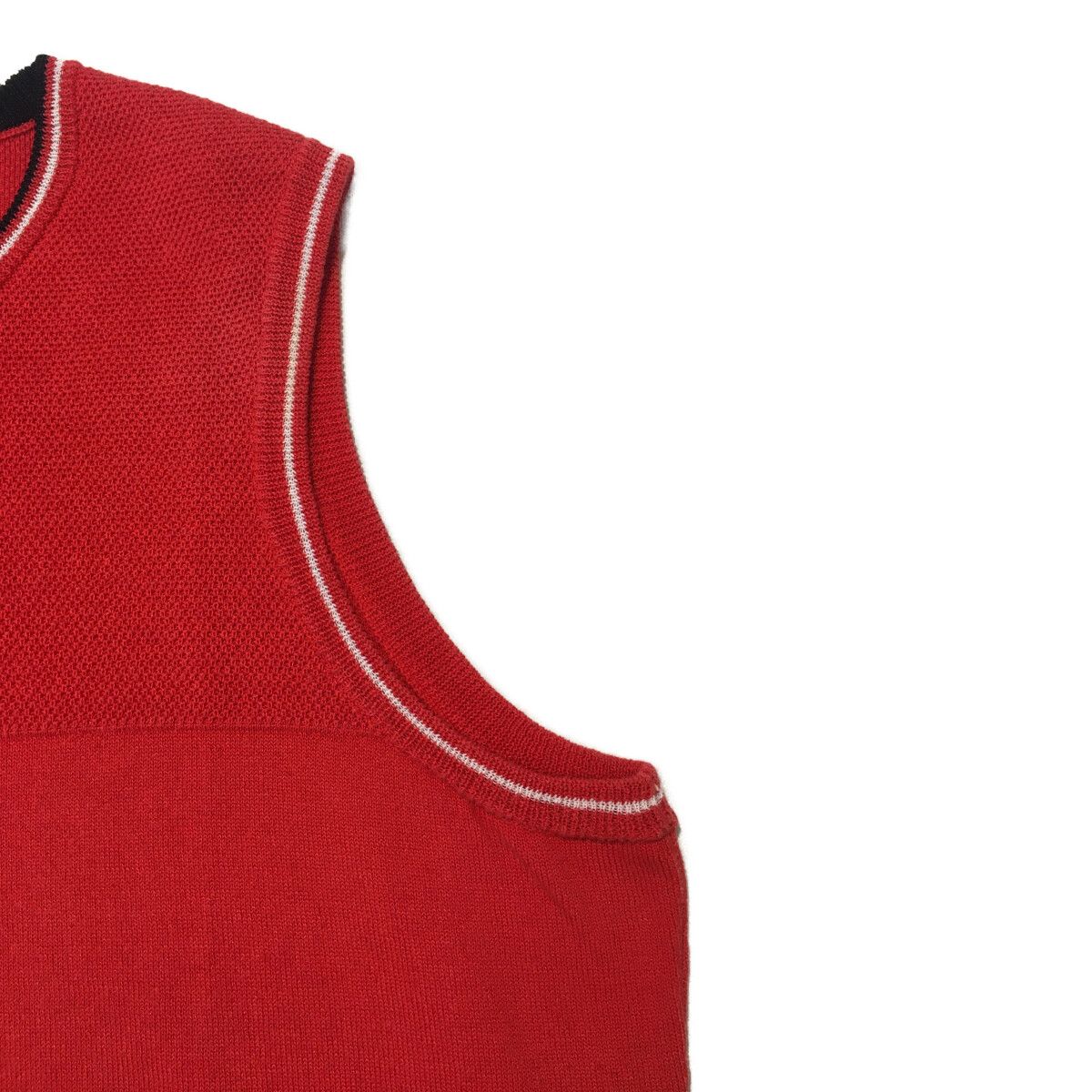 中古 レディース ランバンスポール LANVIN SPORT ベスト 40(L) 赤